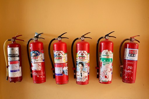 extintores de incendio
